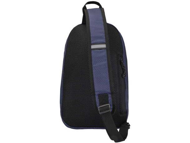 Bolsa cruzada de hidratación Nomad 6L en poliéster reciclado Azul marino detalle 9