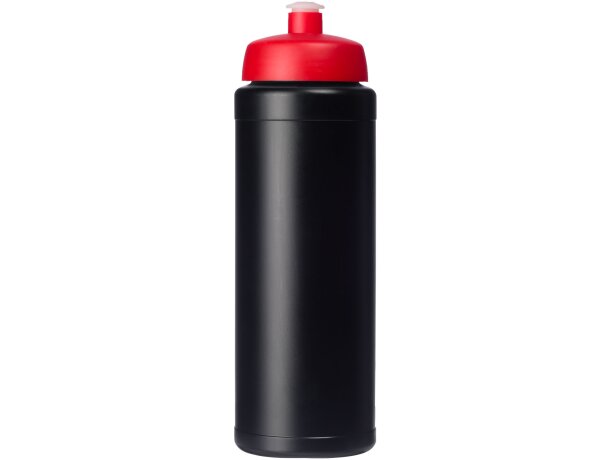 Baseline® Plus Bidón deportivo con tapa de 750 ml con asa Negro intenso/rojo detalle 4