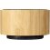 Altavoz Bluetooth® de bambú Cosmos Natural/negro intenso detalle 11