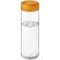 H2O Active® Vibe Bidón deportivo con tapa de rosca de 850 ml Transparente/naranja