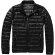 Chaqueta ligera plumón natural hombre Scotia Negro intenso detalle 36