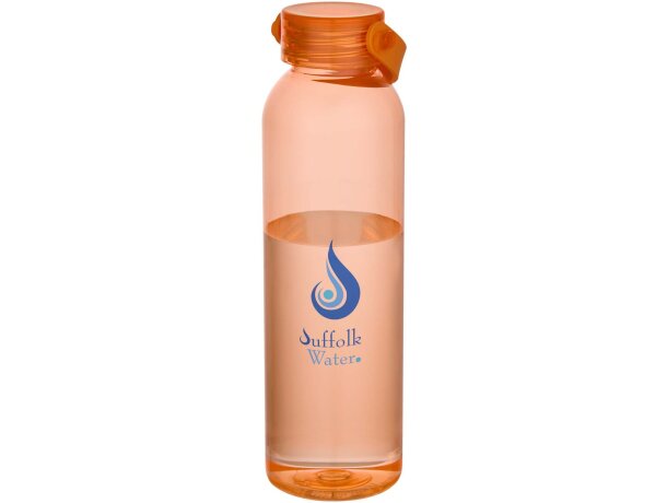 Botella Alti 630ml de plástico reciclado con asa de silicona Naranja detalle 17
