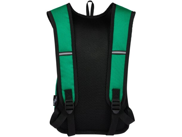 Mochila exterior GRS RPET Trails 6,5L certificada sostenible Verde detalle 38