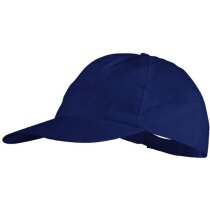 Gorra fabricada en no tejido con 5 paneles personalizada azul medio Gorra fabricada en no tejido con 5 paneles personalizada azul medio