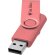 Memoria USB metálica Rotate 4GB con mecanismo rotativo Rosa detalle 34