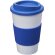 Vaso térmico 350ml con agarradera Americano Blanco/azul intermedio