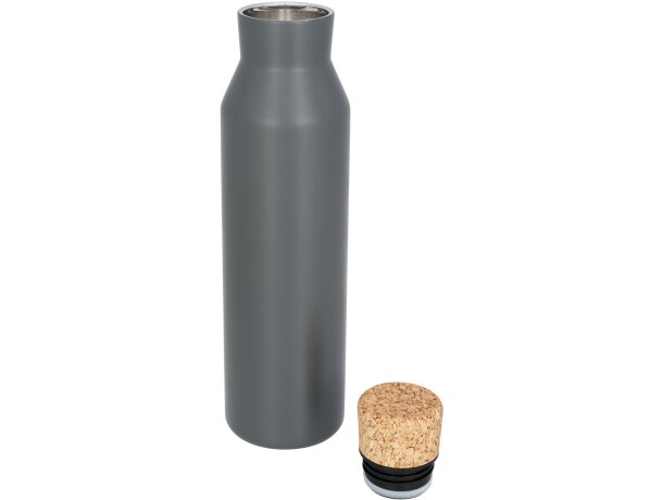 Botella de 590 ml con aislamiento de cobre al vacío Norse Gris detalle 10