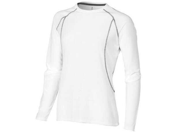 Camiseta de manga larga mujer "whistler" blanca Camiseta de manga larga mujer "whistler" blanca