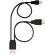 Cable de carga reversible 3 en 1 Ario Negro intenso detalle 13