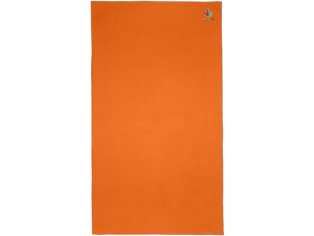 Toalla ultraligera y secado rápido Pieter 180 x 100 cm GRS Naranja detalle 5