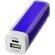 Power bank  de plástico modelo flash Morado
