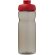 Bidón deportivo de 650 ml con tapa Flip H2O Active® Base Tritan™ Carbón/rojo detalle 15