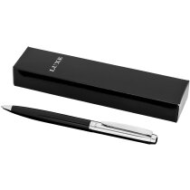 Bolígrafo Cepheus metal cromado grabados premium