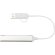 Hub USB Alkaid de aluminio reciclado con 4 puertos tipo C y A Plateado detalle 2