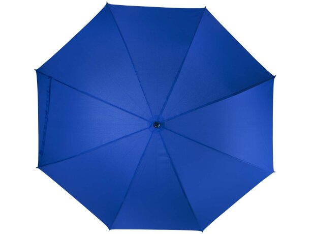 Paraguas Ibi 27 pulgadas con tejido pongee y armazón reforzado Azul real detalle 17
