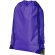 Mochila saco con cuerdas de poliéster 210d Morado oscuro