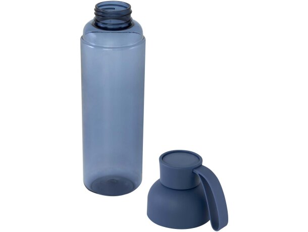 Botella agua RPET 600ml Illuminate con asa silicona Azul océano detalle 24