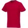 Camiseta de manga corta de material reciclado GRS de hombre Jade Rojo