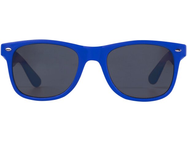 Gafas de sol Sun Ray en plástico reciclado con lentes UV400 Azul real detalle 6