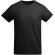 Camiseta manga corta infantil algodón orgánico Breda Roly Negro intenso