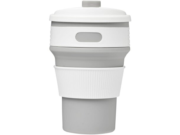 Vaso plegable de 350 ml Cora Gris detalle 2