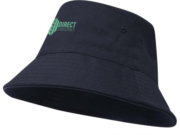 Sombrero reciclado Wicklow con certificación Aware Azul marino detalle 10