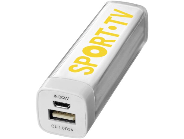 Power bank de plástico modelo flash barato