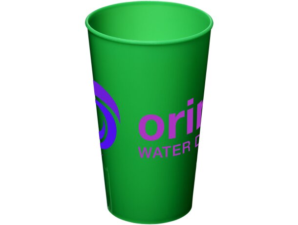 Vaso de plástico de 375 ml Arena Verde detalle 5