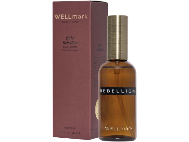 Spray ambiental Wellmark de vidrio con pulverizador de 100 ml Negro intenso detalle 7