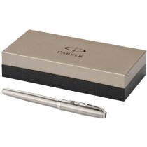 Pluma elegante y funcional Parker con estuche plata Pluma elegante y funcional Parker con estuche plata