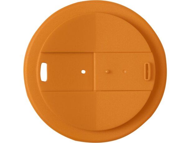 Vaso aislamiento 350ml Americano Eco polipropileno reciclado Naranja detalle 27