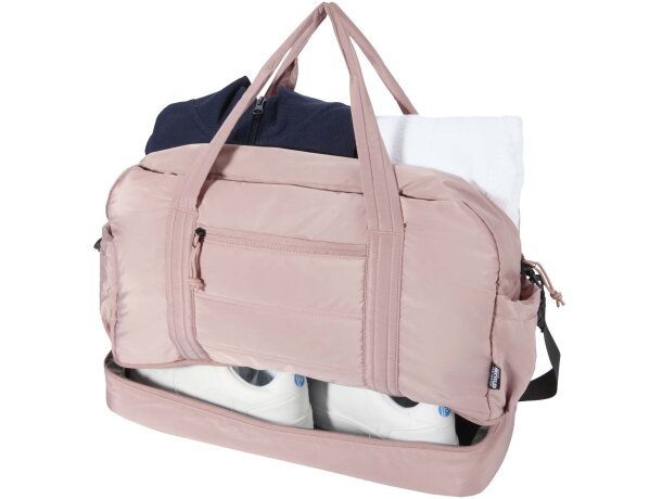 Bolsa de lona Puffer 30L con poliéster reciclado certificado GRS detalle 17