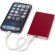 Batería externa Pep 4000 mAh aluminio reciclado certificado RCS Rojo detalle 13