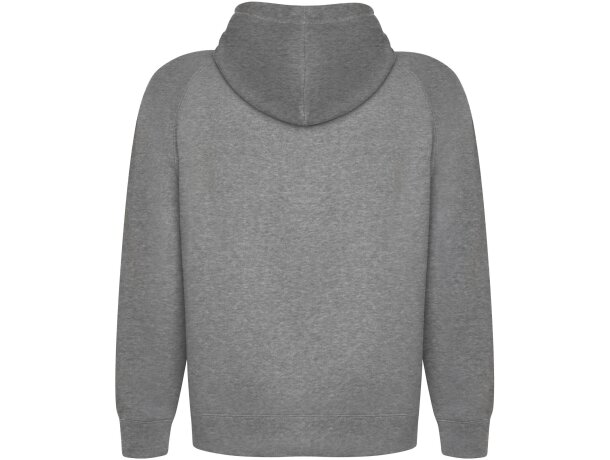 Sudadera unisex algodón orgánico Vinson Roly con capucha detalle 27