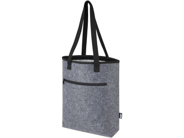 Bolsa tote isotérmica Felta fieltro reciclado GRS 12 litros Gris medio detalle 5