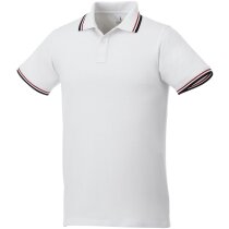 Polo con ribete de cuello contrastado para hombre Fairfield personalizada