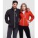 Chaqueta softshell mujer Antártida Roly con cremallera invertida Azul real detalle 9
