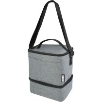 Bolsa térmica Tundra gris de poliéster reciclado