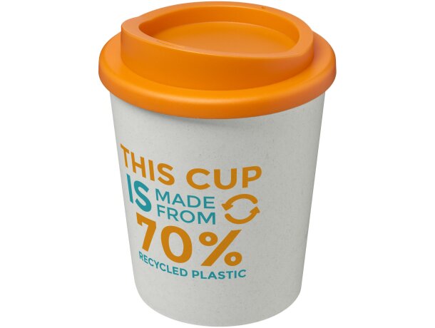 Vaso reciclado de 250 ml Americano® Espresso Eco personalizado