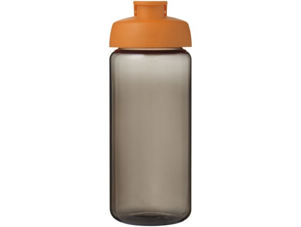 Bidón deportivo con tapa Flip de 600 ml H2O Active® Octave Tritan™ Carbón/naranja detalle 13