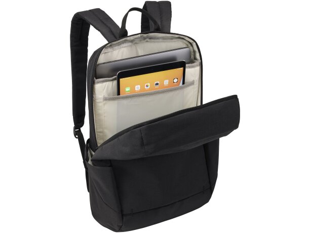 Mochila 20L Thule Lithos con compartimento acolchado portátil Negro intenso detalle 6