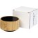 Altavoz Bluetooth® de bambú Cosmos Natural/negro intenso detalle 9