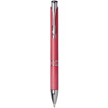 Bolígrafo de paja de trigo y plástico ABS con mecanismo de presión Moneta personalizado Bolígrafo de paja de trigo y plástico ABS con mecanismo de presión Moneta personalizado
