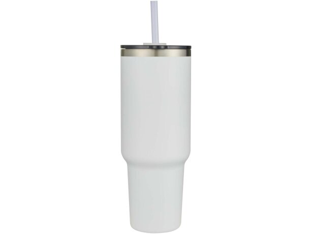 Vaso térmico Sydney 1200ml acero reciclado con aislamiento Blanco detalle 8