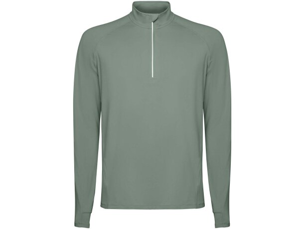 Sudadera técnica hombre Estambul con media cremallera Roly detalle 28