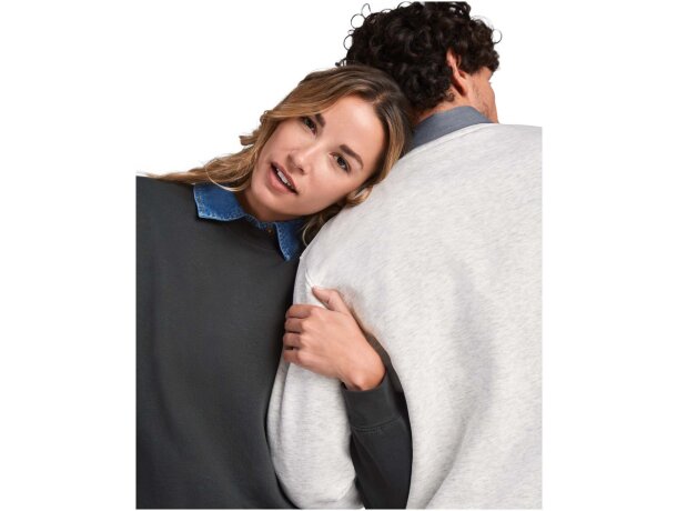 Sudadera cuello redondo unisex Clásica Roly personalizable detalle 109