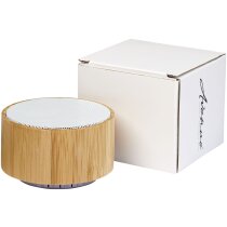 Altavoz Bluetooth® de bambú Cosmos