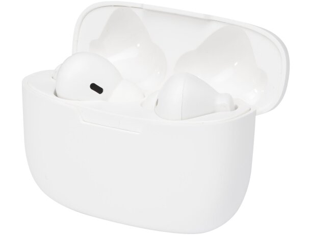 Auriculares inalámbricos Bluetooth Essos con emparejamiento auto Blanco detalle 6