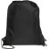 Bolsa con cordón aislada Adventure 9l en poliéster reciclado Negro intenso detalle 3