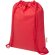 Bolsa con cuerdas Peru Blend de algodón reciclado GRS 5L Rojo